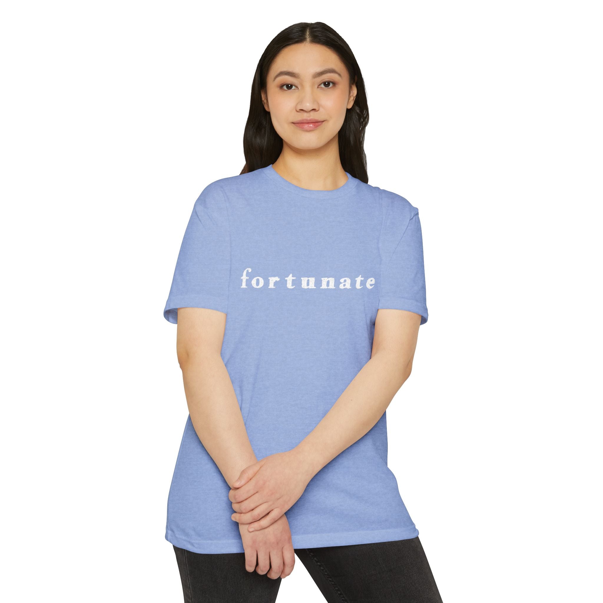 Fortunate Men’s Distressed Wordmark Tee