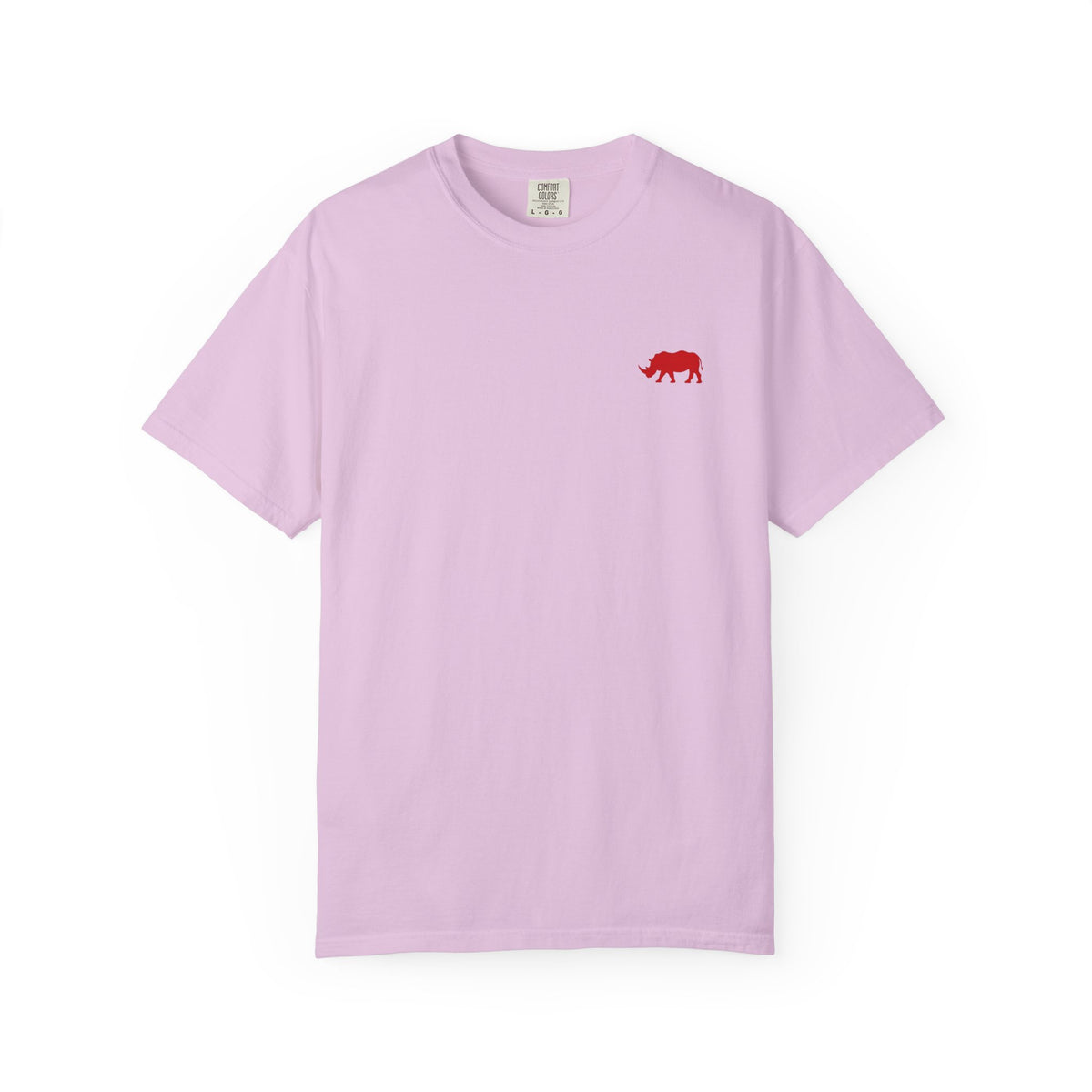 Live Fortunate Rhino T-Shirt — Red Rhino Logo Tee