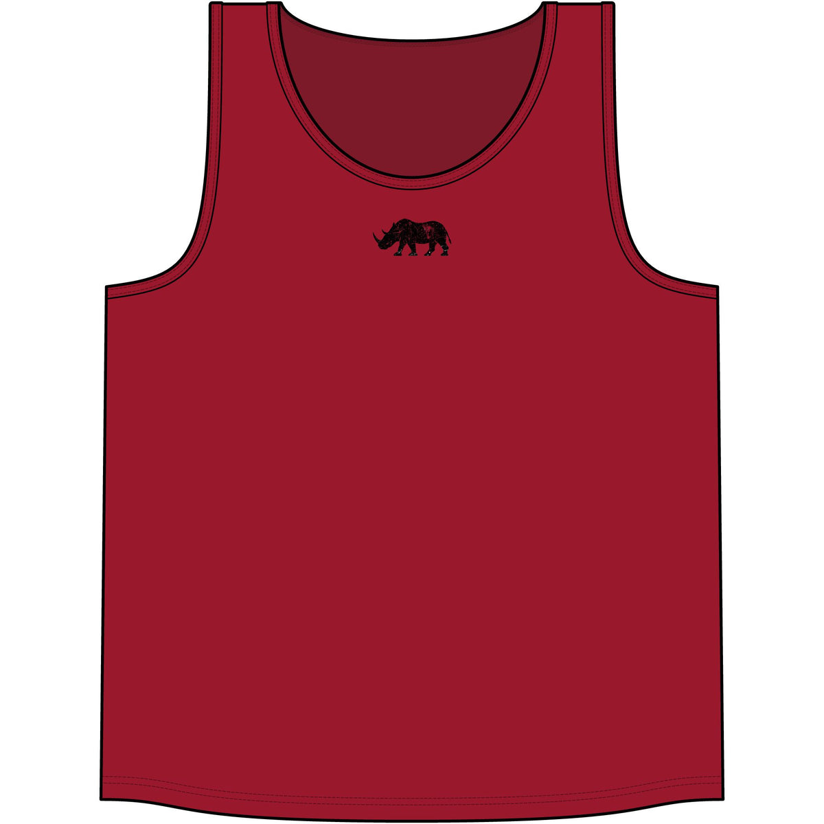 Live Fortunate Black Vertical Men's Training Tank