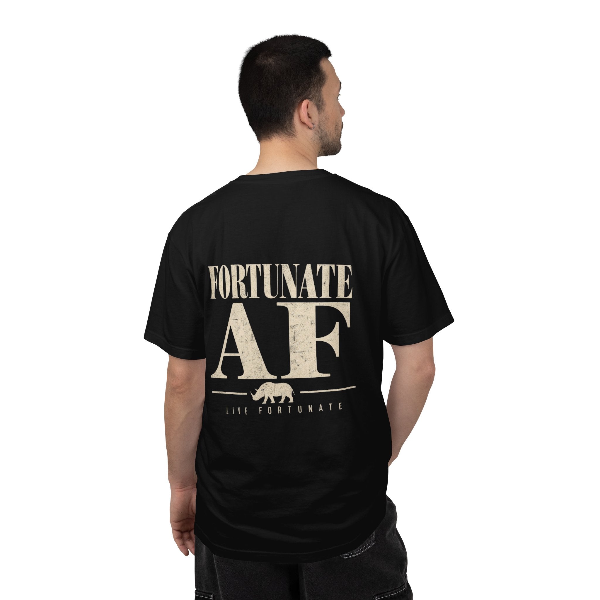 Fortunate AF Rhino Graphic T-shirt