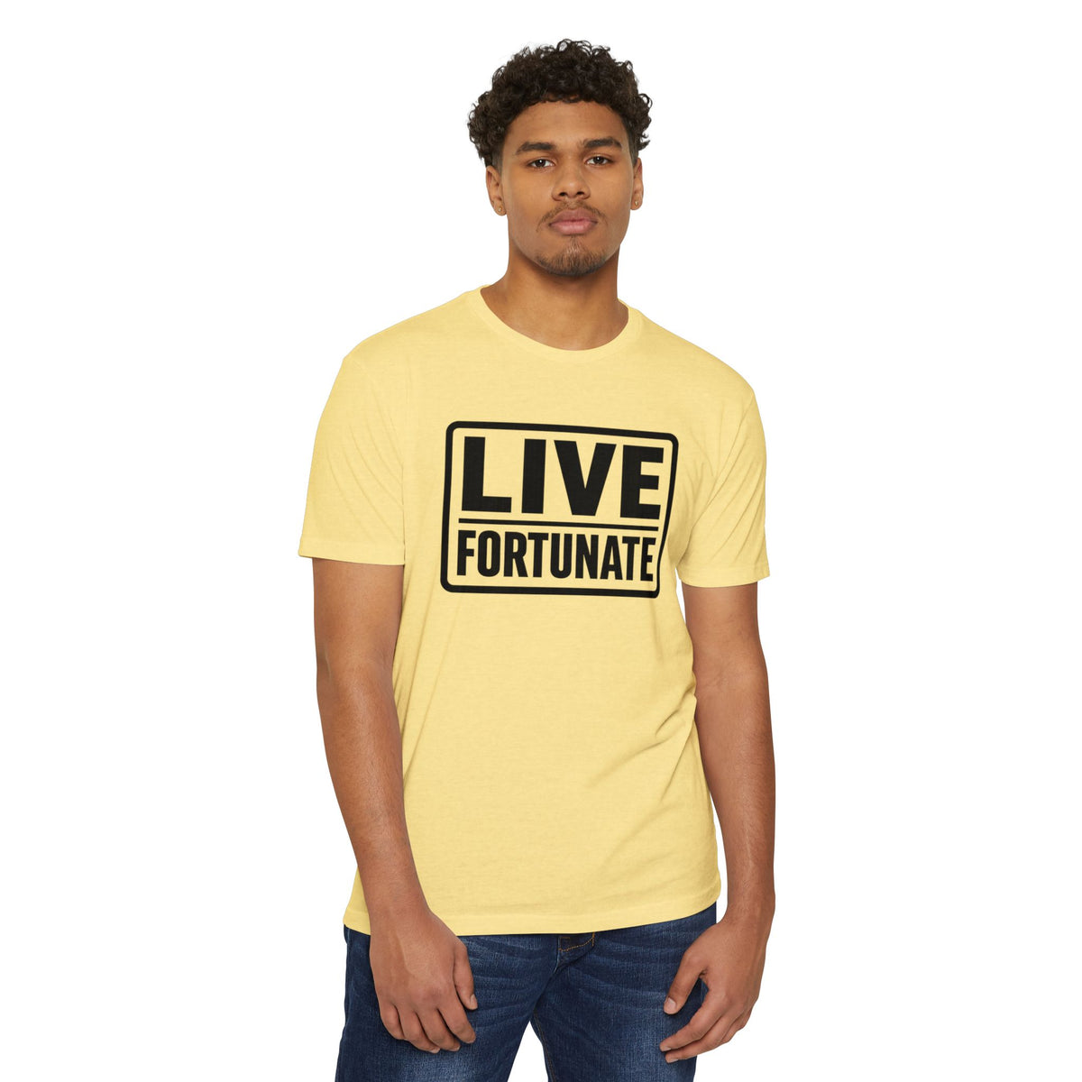 Live Fortunate Graphic T-shirt