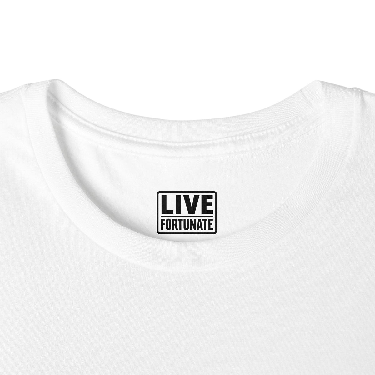 Live Fortunate Enjoy the Ride Skeleton Motorcycle Tee