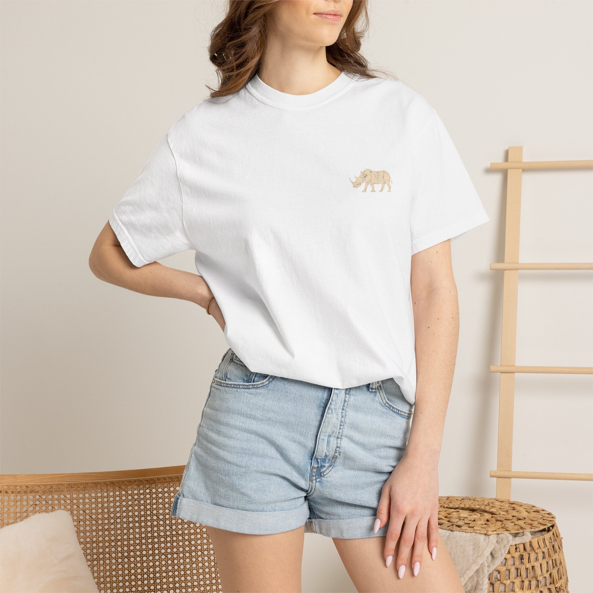 Fortunate AF Rhino Graphic T-shirt