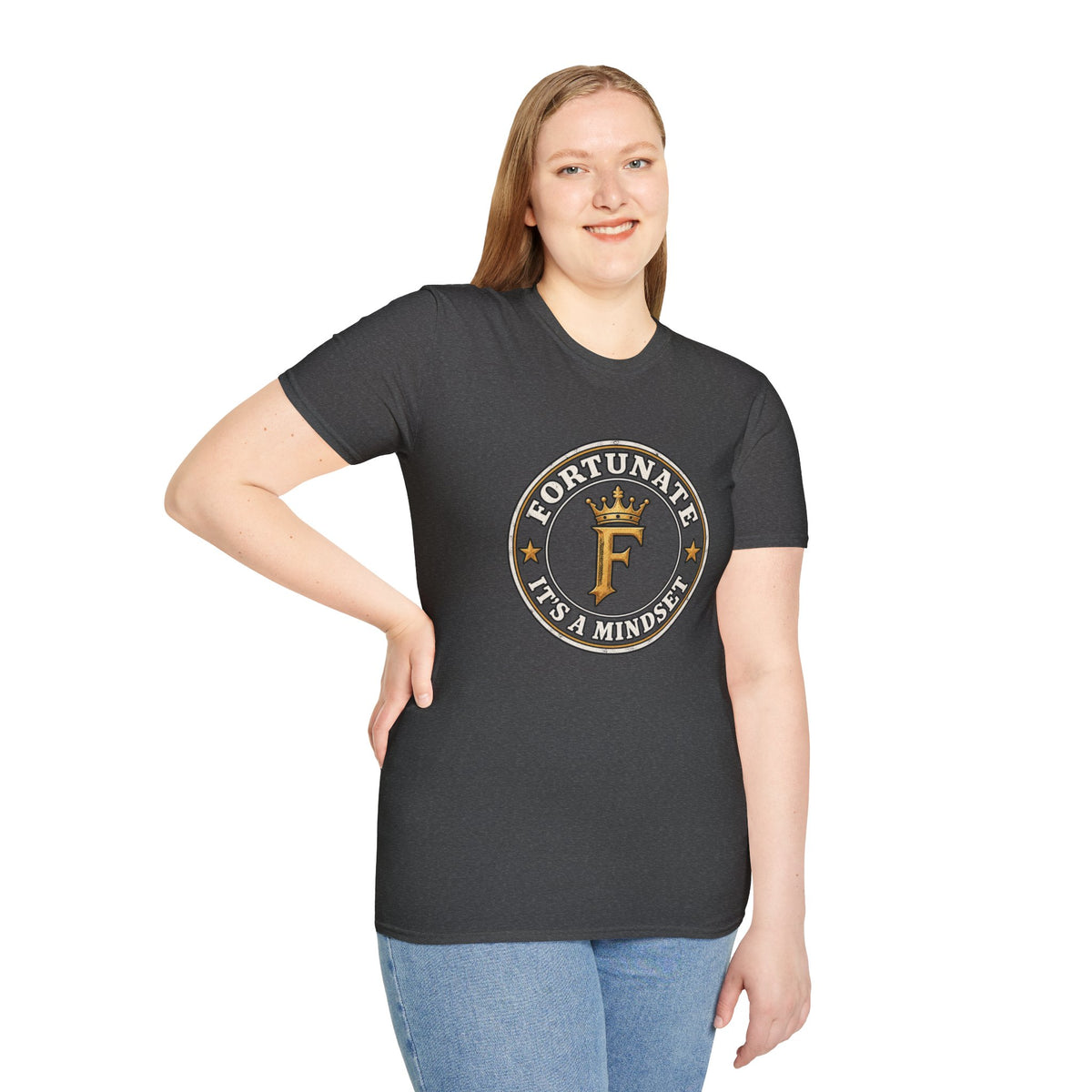 Fortunate F Crown Graphic T-Shirt