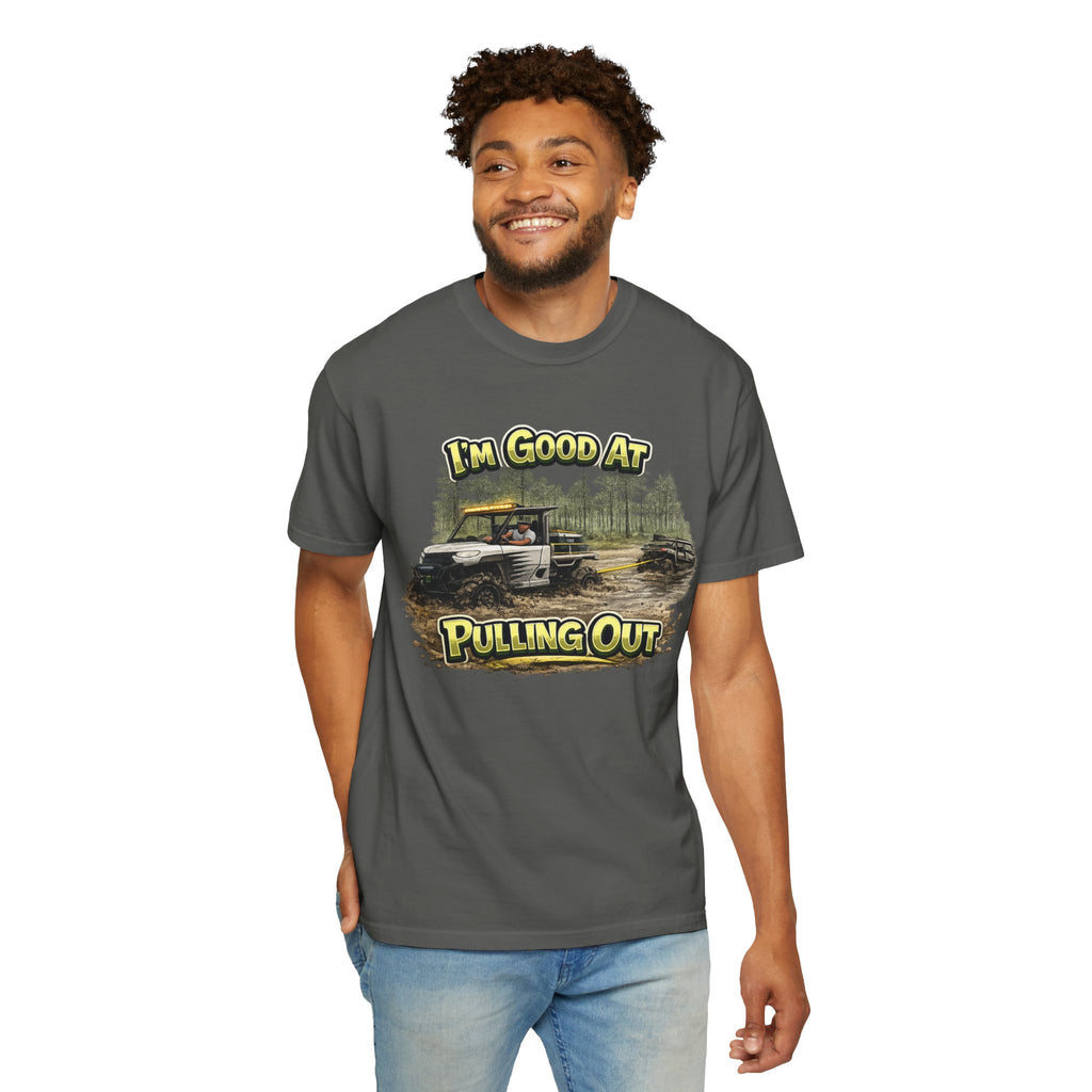 I’m Good At Pulling Out Off-Road T-Shirt