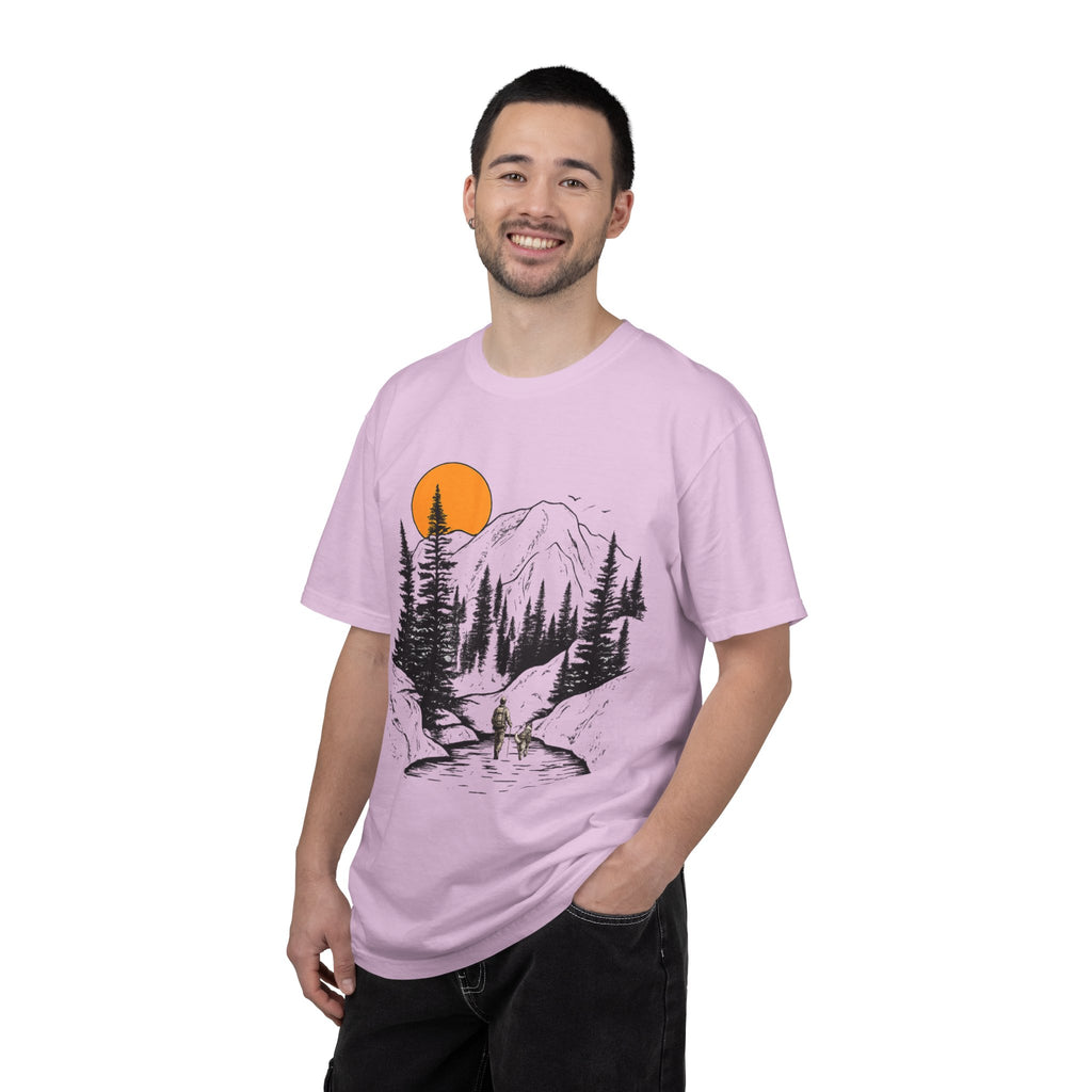 Mountain Sunset Hiking T-Shirt