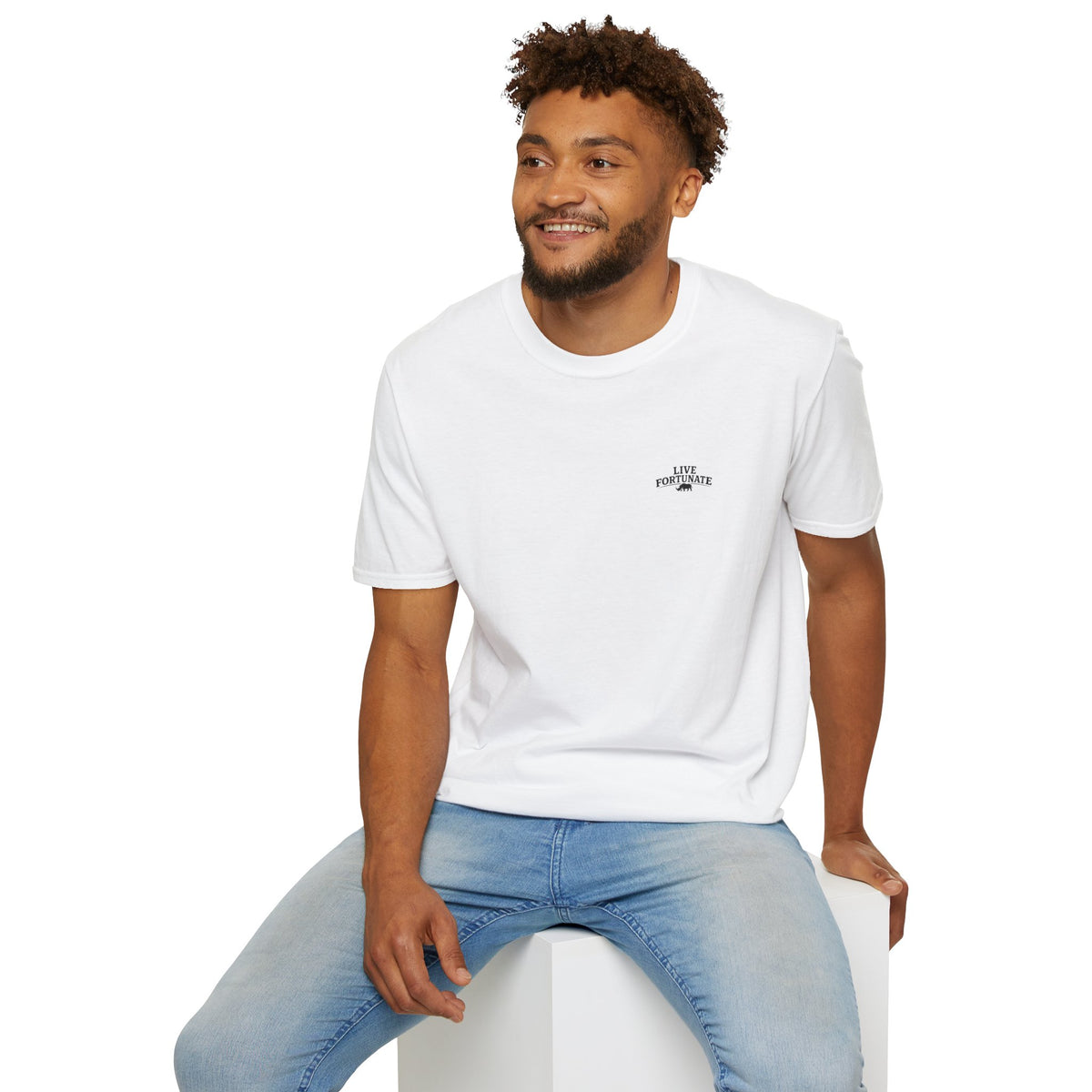 Tree of Clues Sunset T-Shirt — Silhouette Nature Graphic Tee