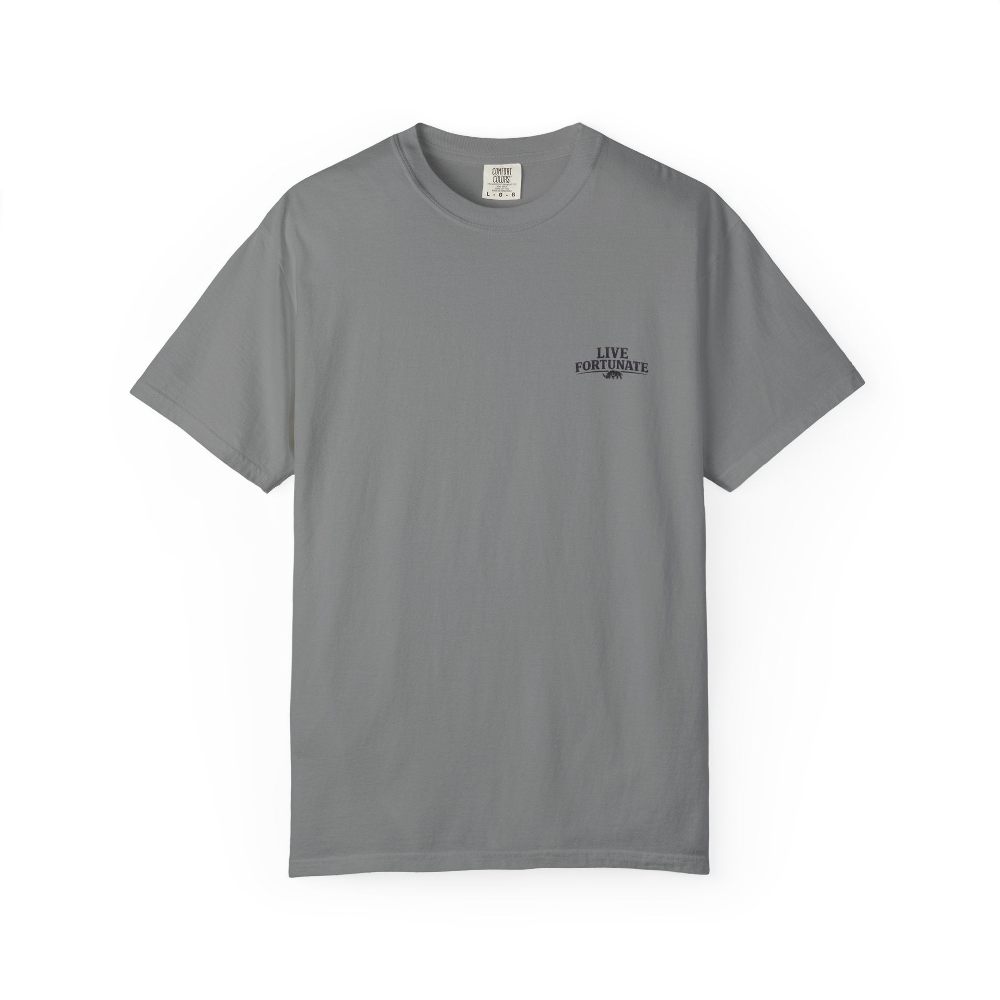 Sunset Vintage T-Shirt — Lake Scene