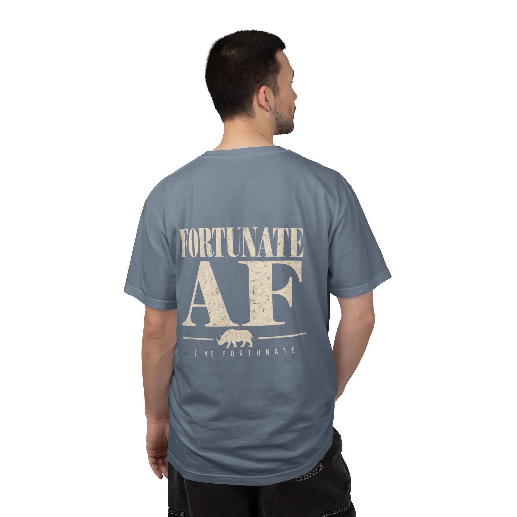 Fortunate AF Rhino Graphic T-shirt