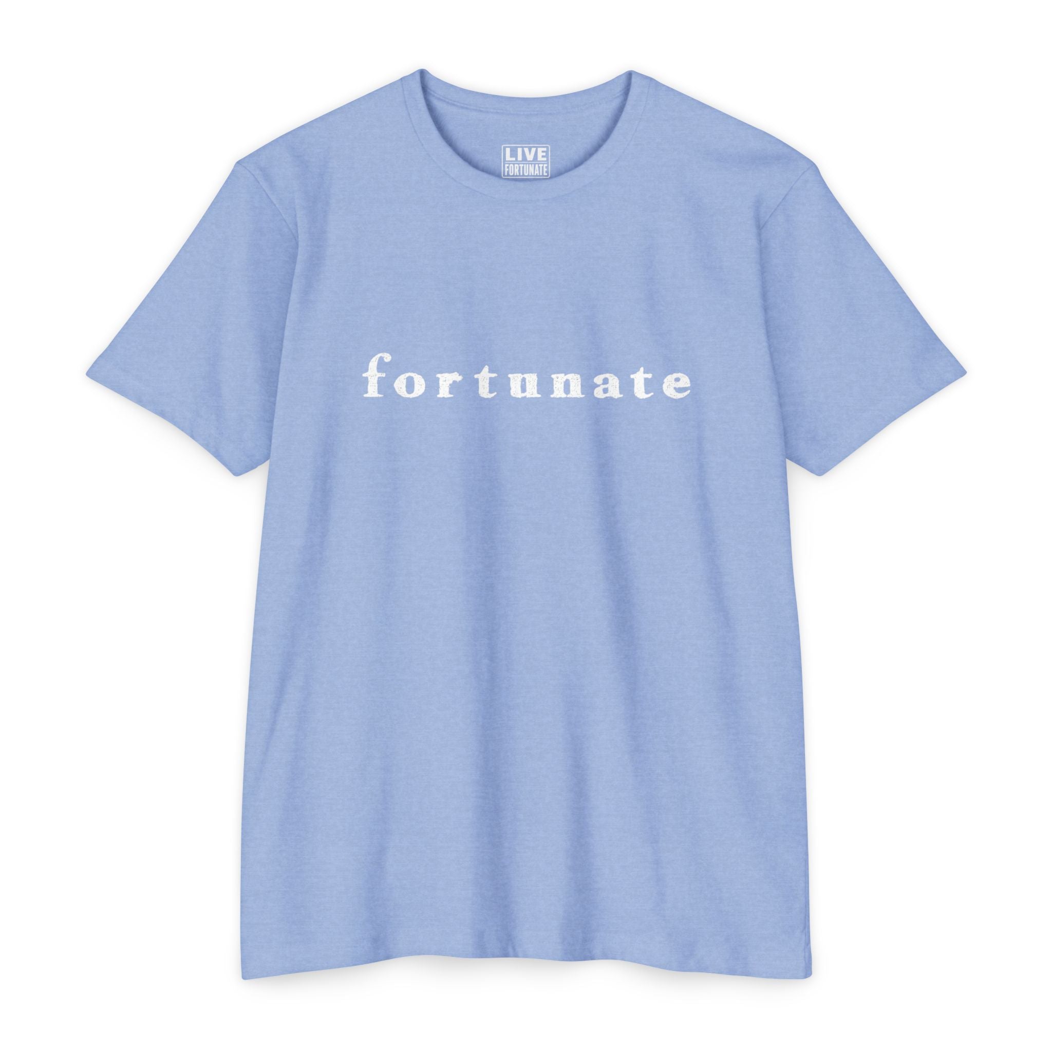 Fortunate Men’s Distressed Wordmark Tee