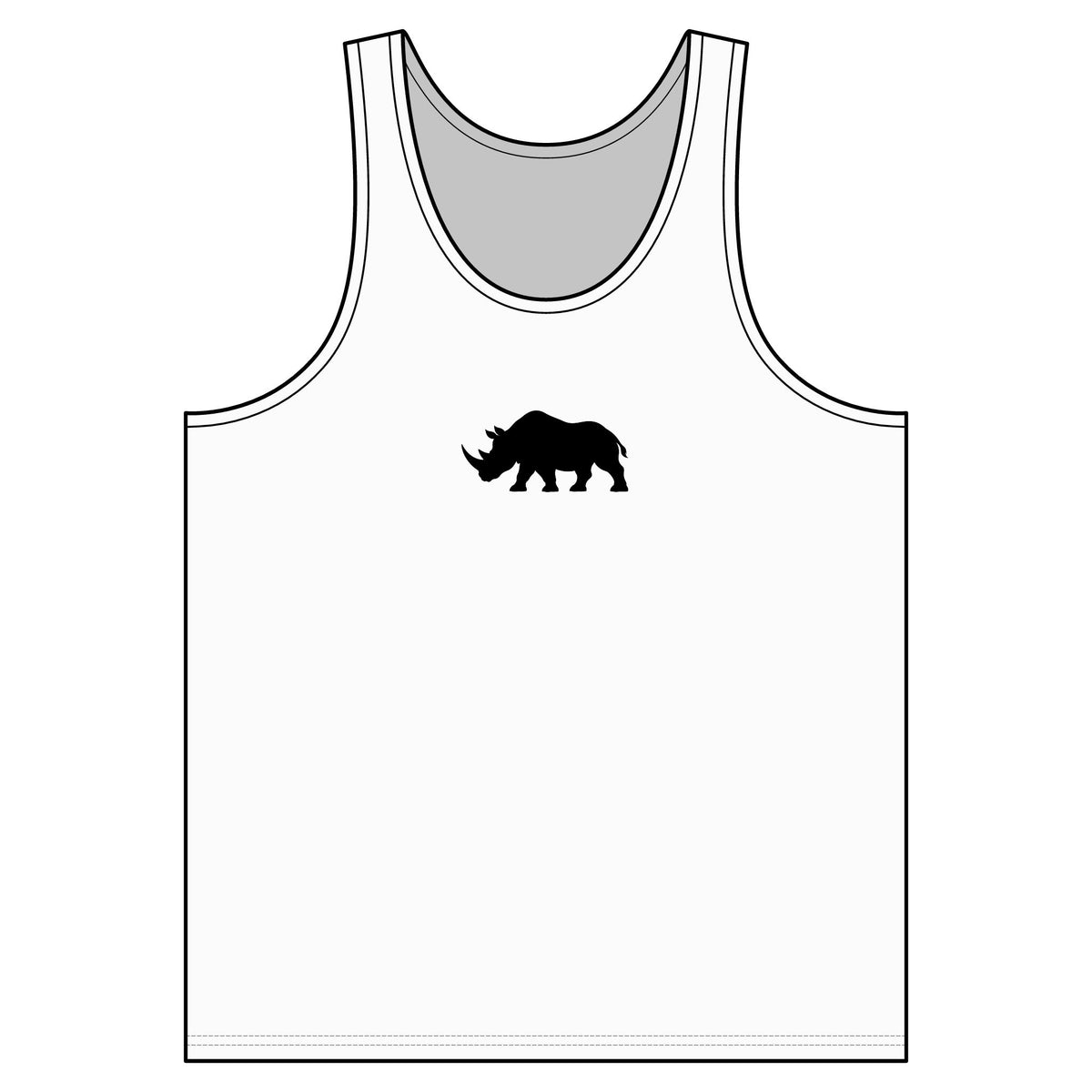 Live Fortunate Vertical Logo Athletic Tank Top