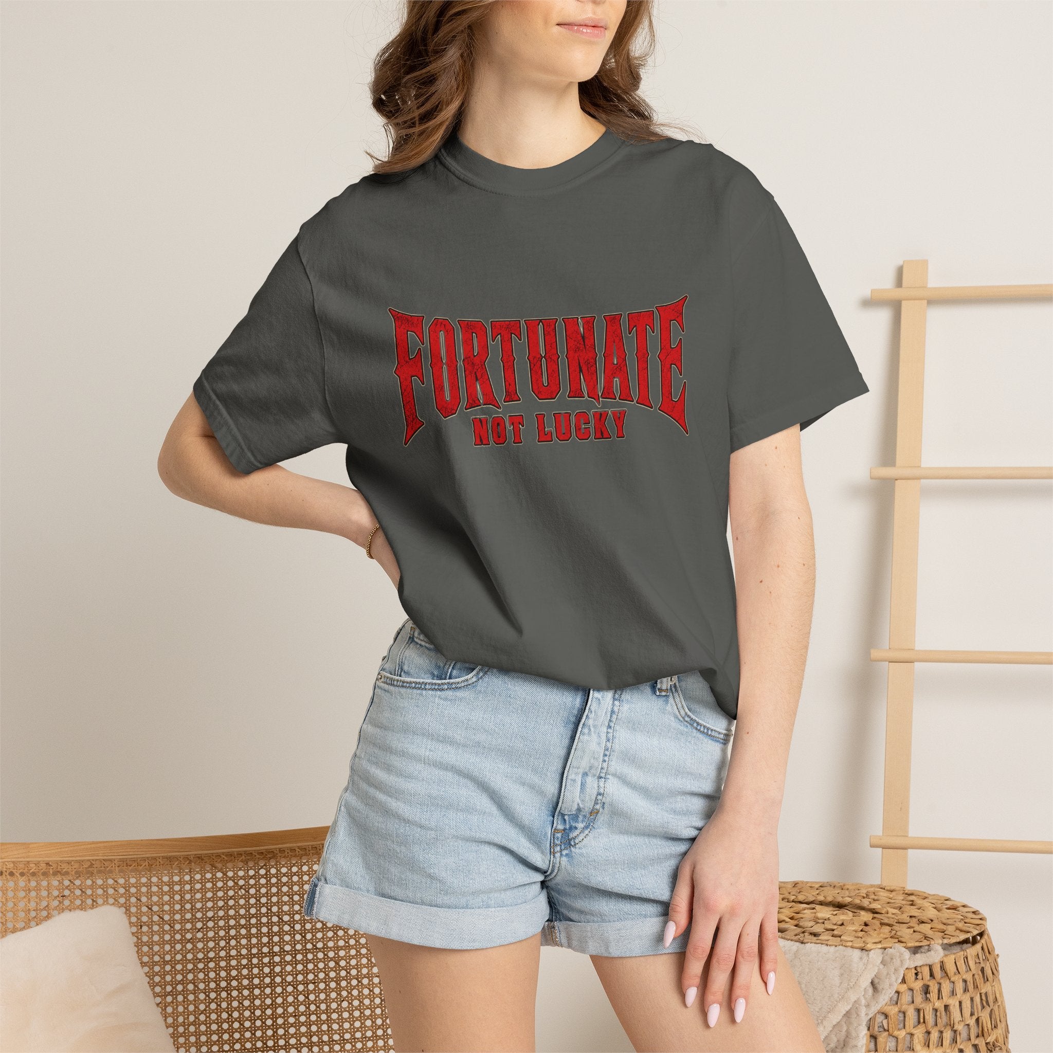 Fortunate Not Lucky T‑Shirt