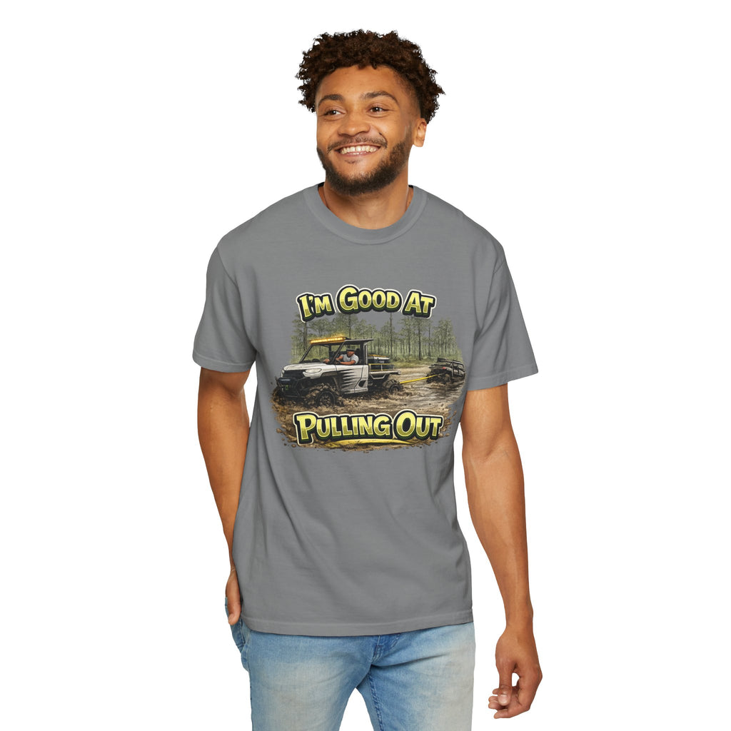 I’m Good At Pulling Out Off-Road T-Shirt