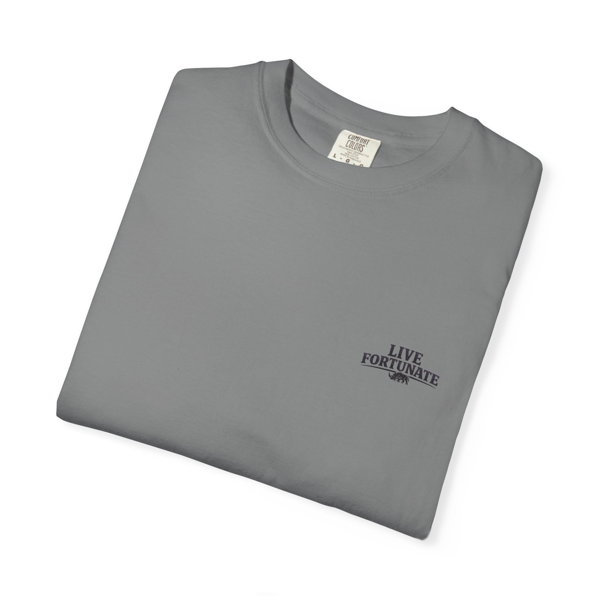 Sunset Vintage T-Shirt — Lake Scene