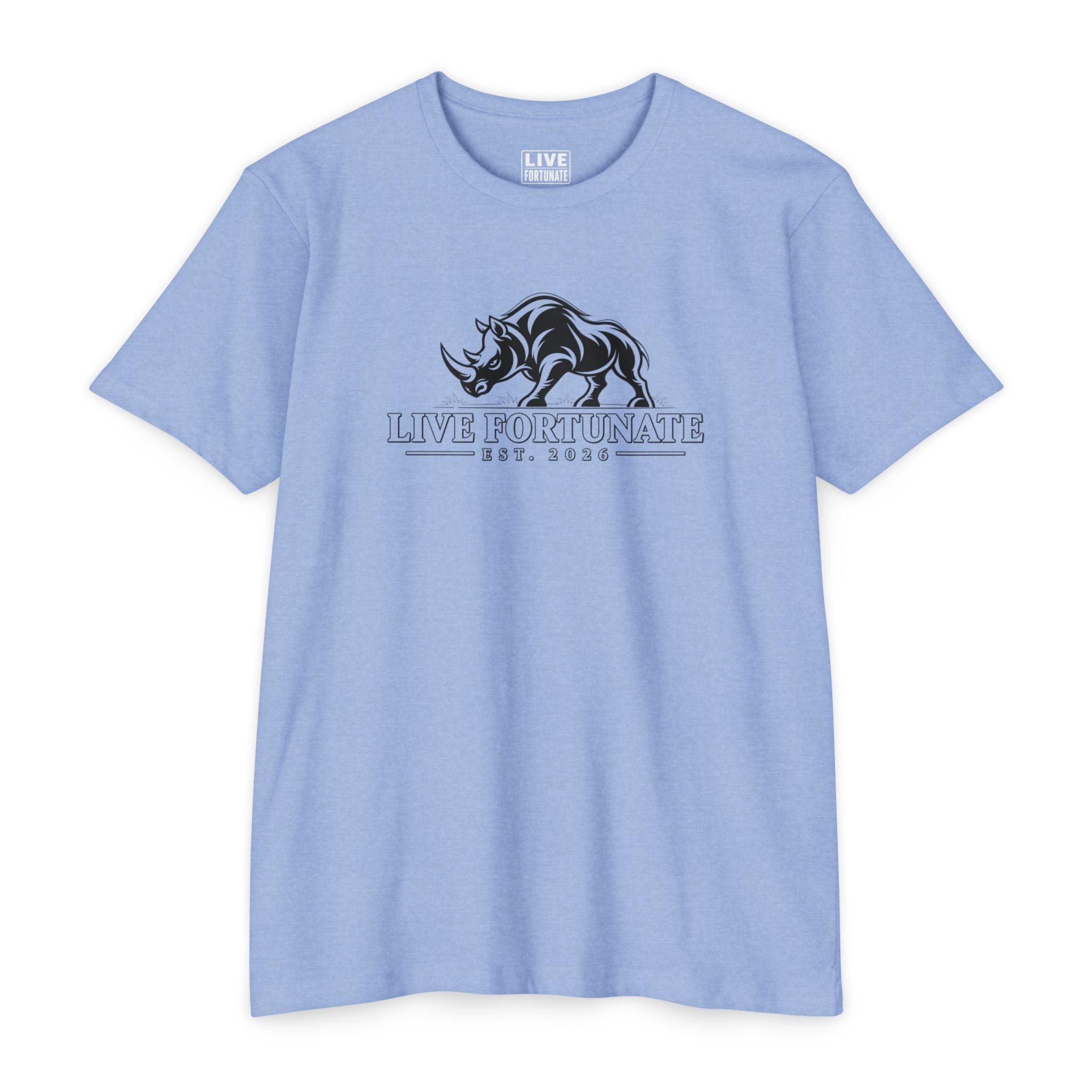 Live Fortunate EST. 2026 Rhino Tee