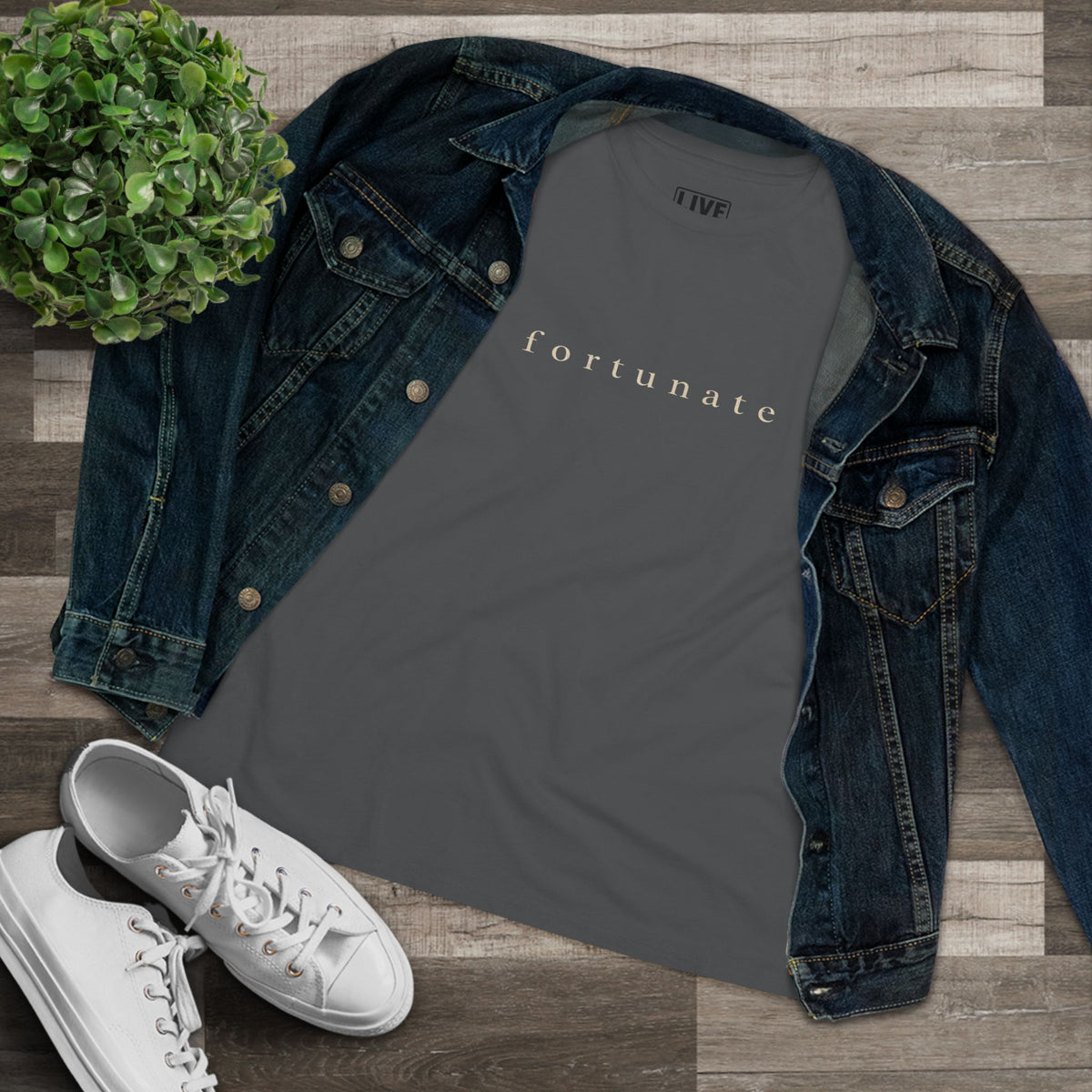 Fortunate Mindset Vintage Tee