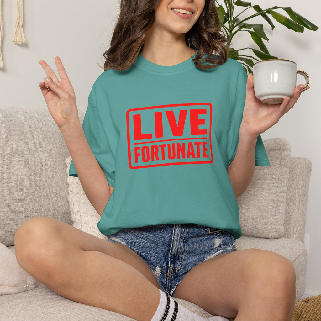 Live Fortunate Graphic T-Shirt