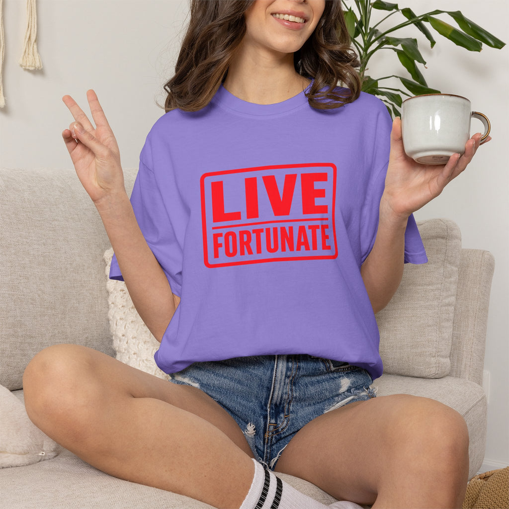 Live Fortunate Graphic T-Shirt