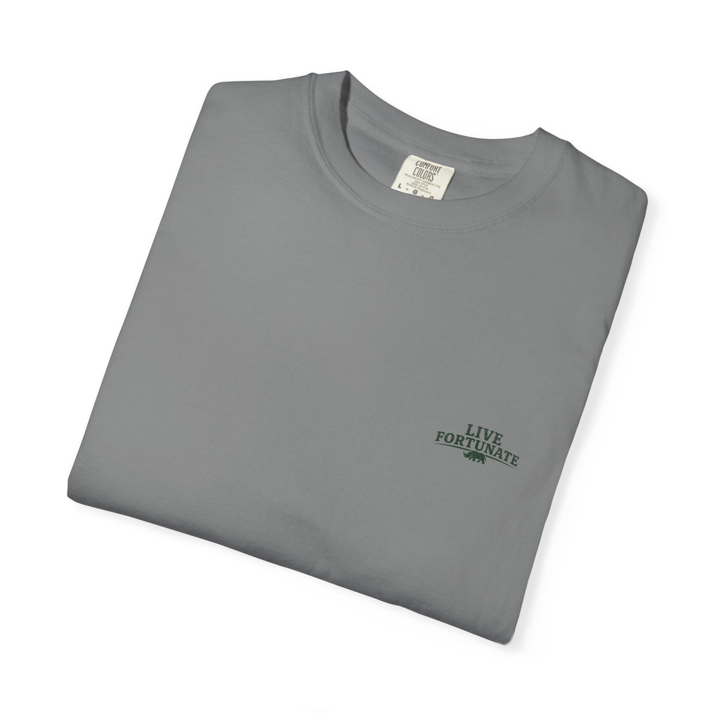 T-Shirt — "Every Man Dies, Not Every Man Actually Lives" Adventure Graphic Tee