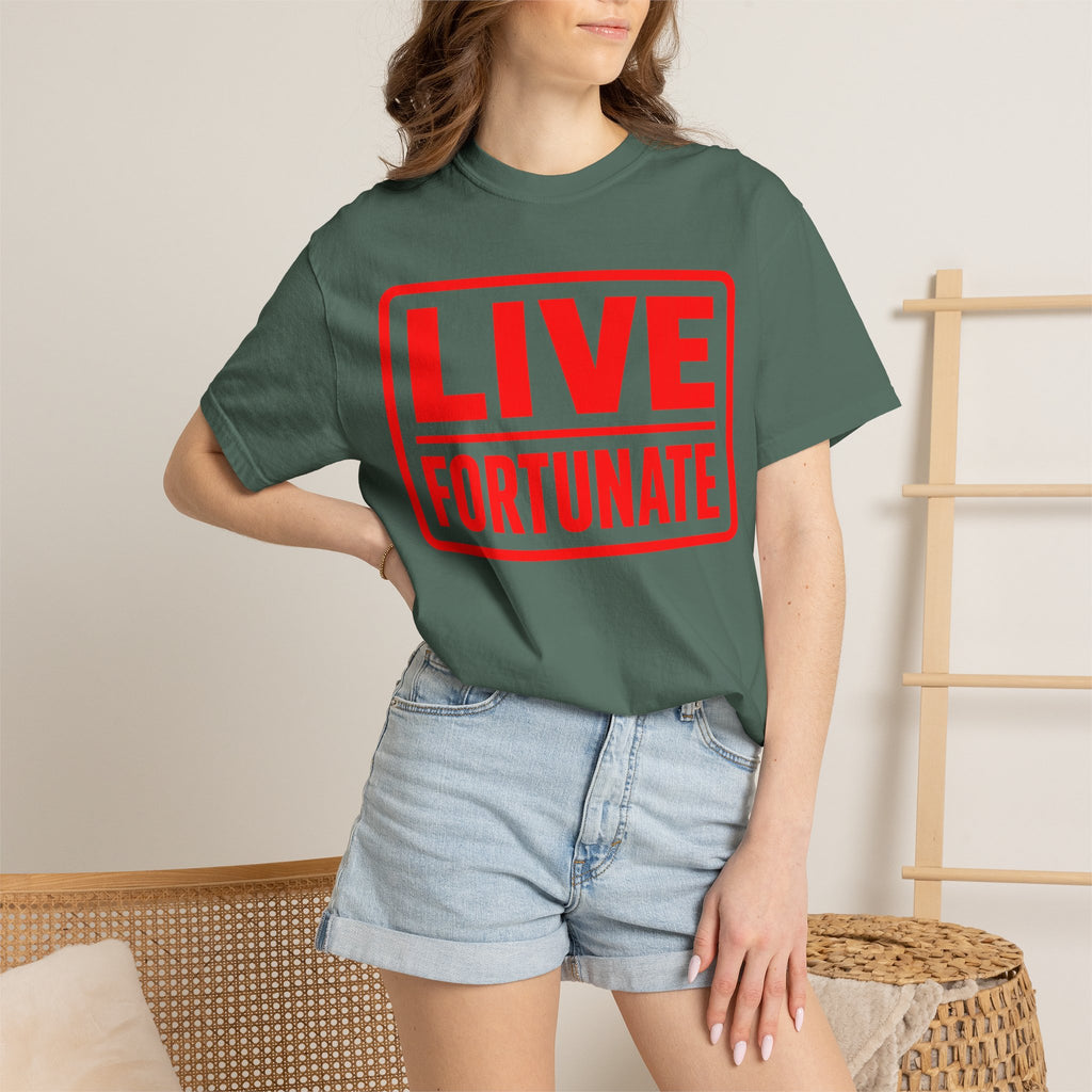 Live Fortunate Graphic T-Shirt