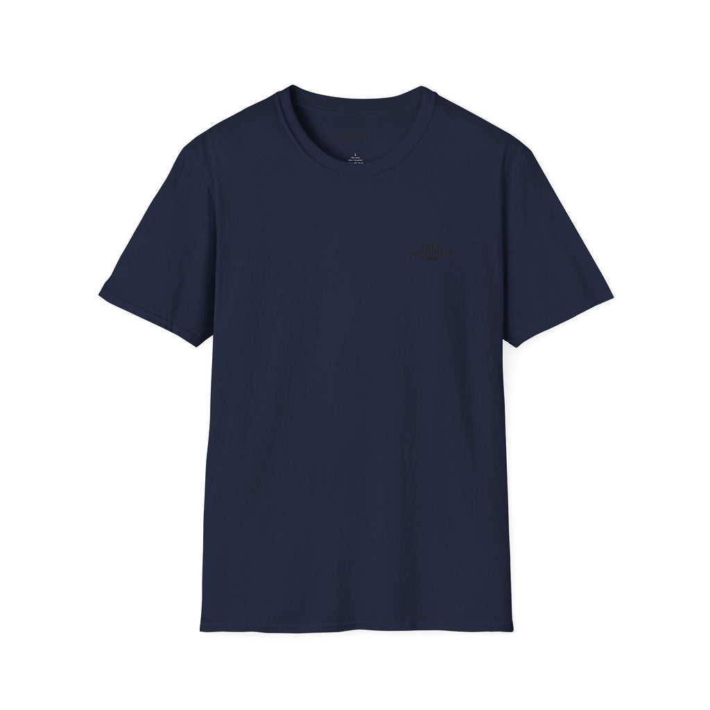 Tree of Clues Sunset T-Shirt — Silhouette Nature Graphic Tee