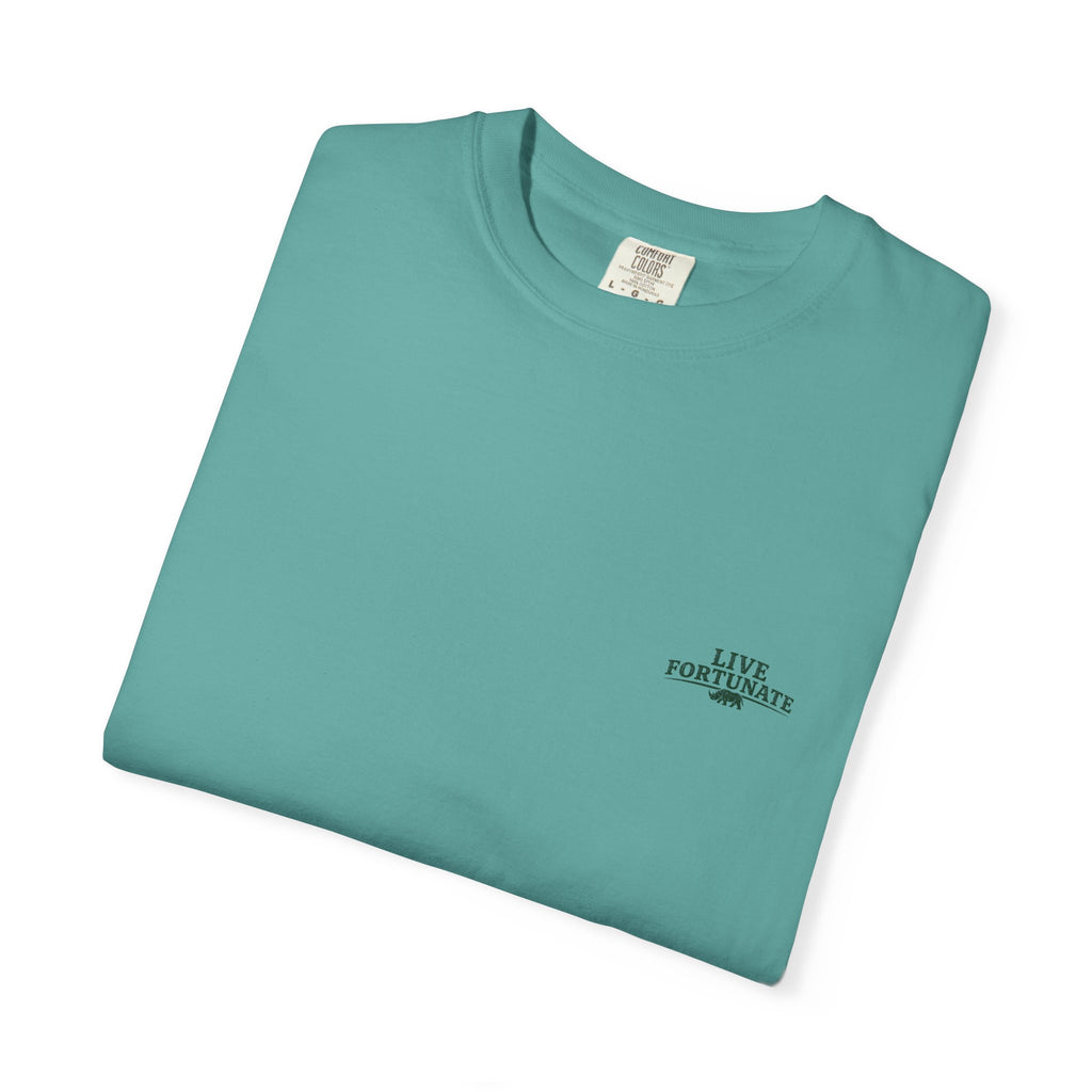 T-Shirt — "Every Man Dies, Not Every Man Actually Lives" Adventure Graphic Tee