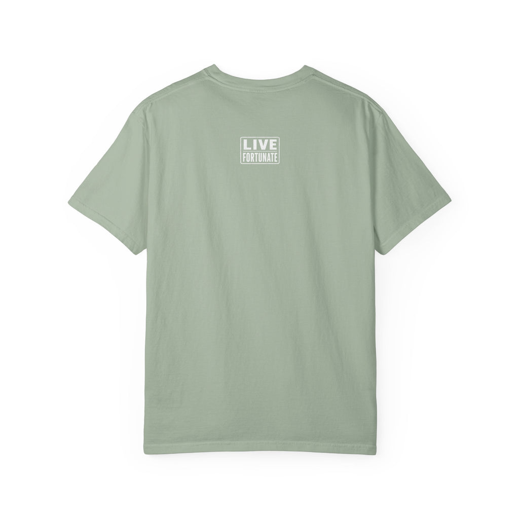 Rhino Outline T-Shirt — Minimal Wildlife Graphic Tee
