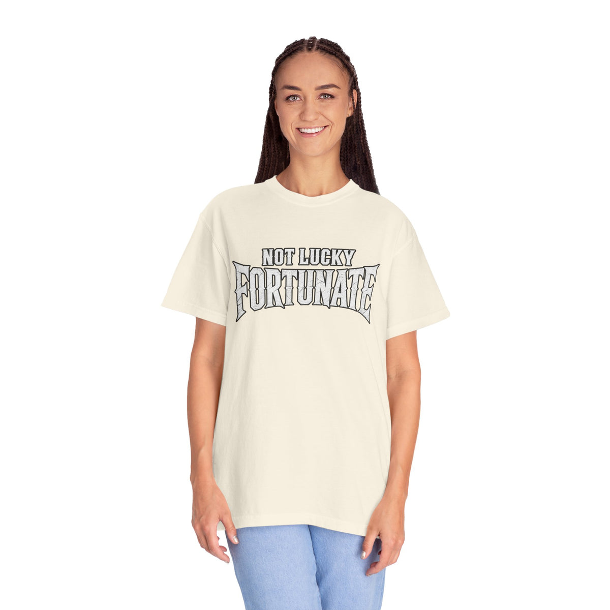 Not Lucky, Fortunate Graphic T-Shirt