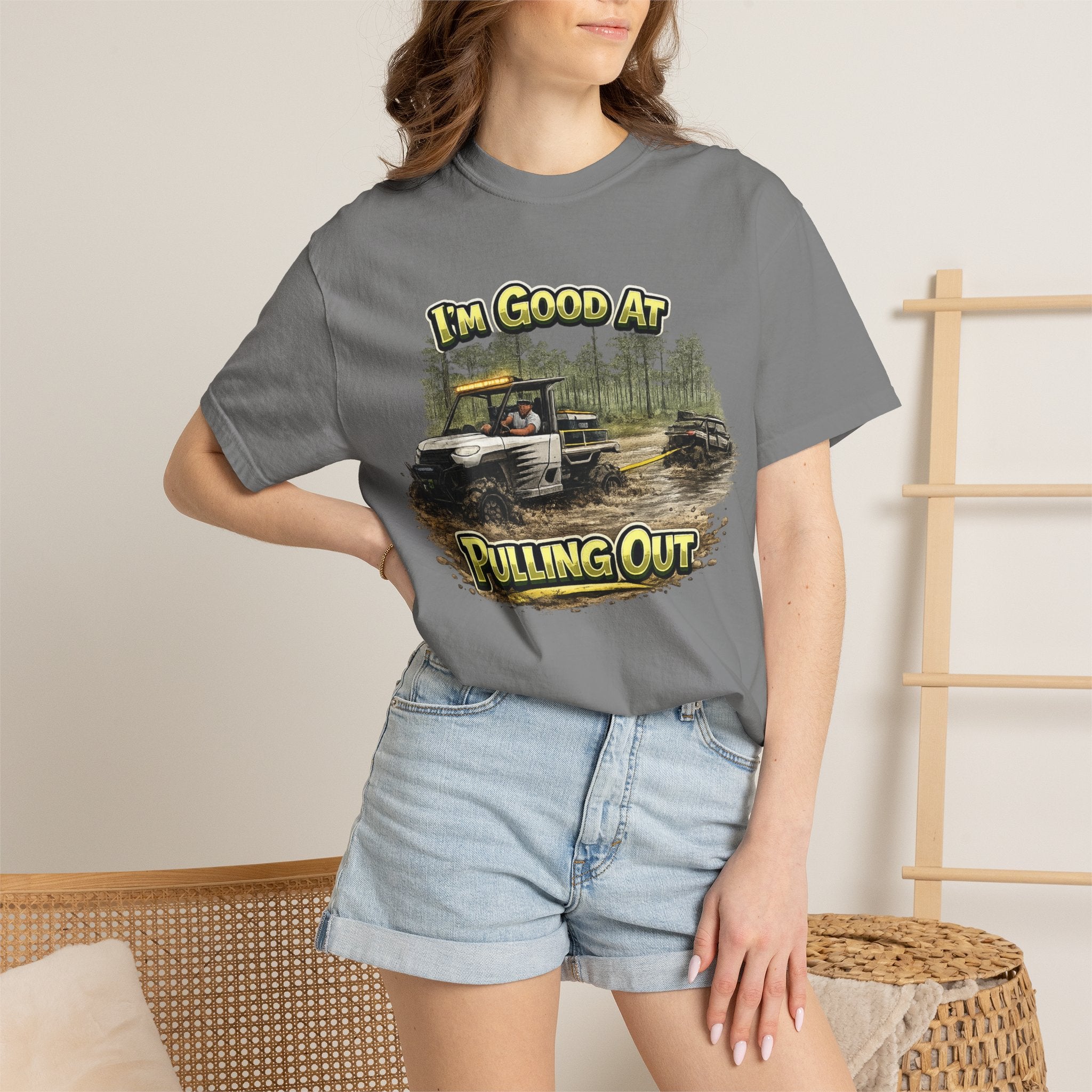 I’m Good At Pulling Out Off-Road T-Shirt