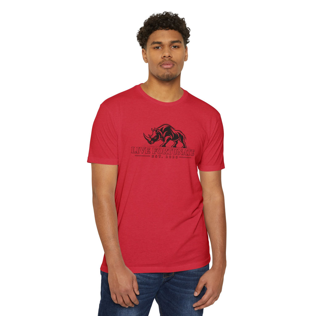Live Fortunate EST. 2026 Rhino Tee