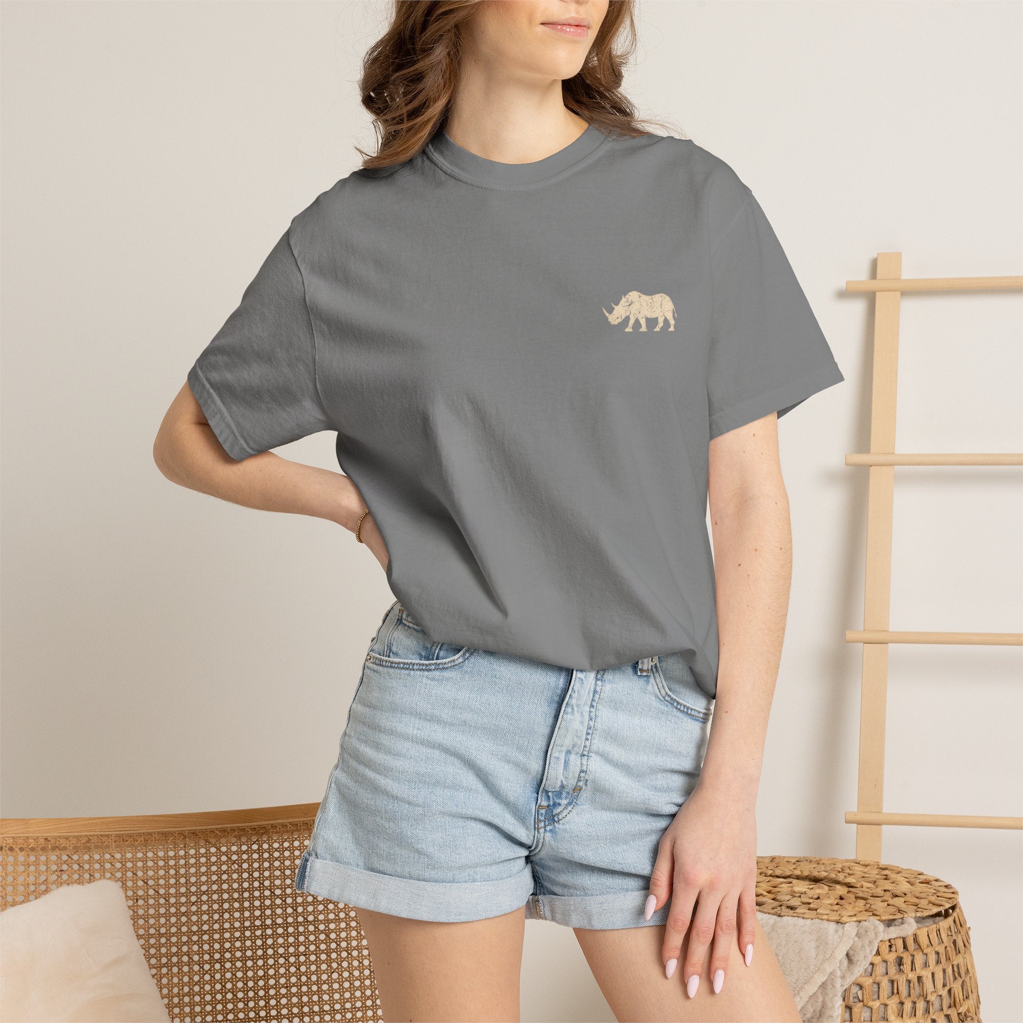 Fortunate AF Rhino Graphic T-shirt