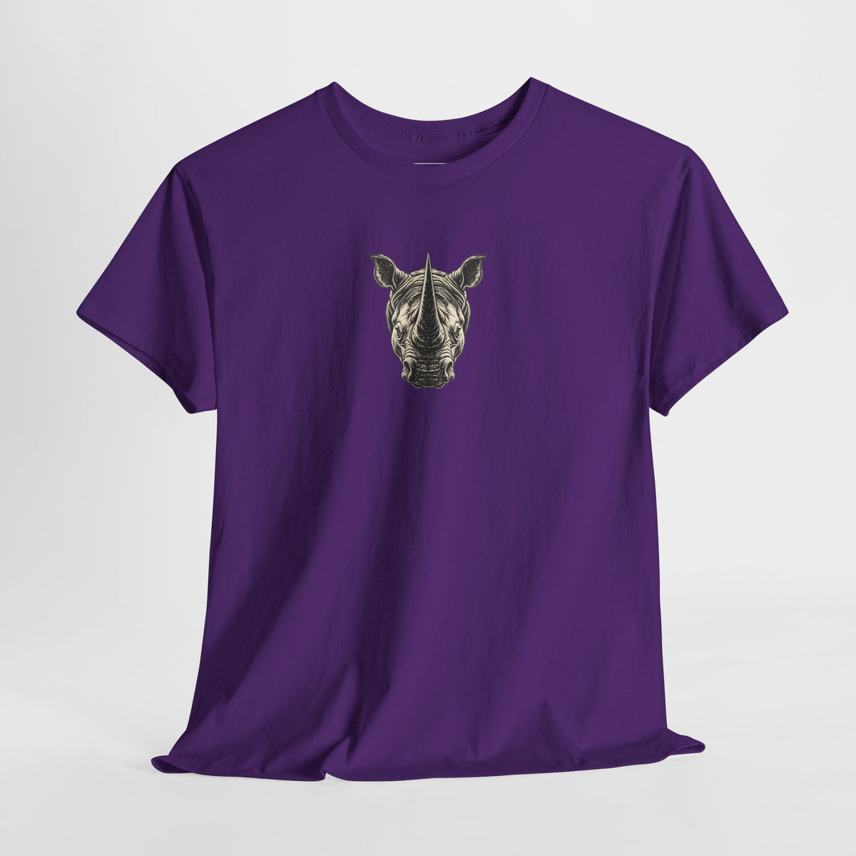 Rhino Mindset Men’s Front & Back Graphic T-Shirt | Live Fortunate
