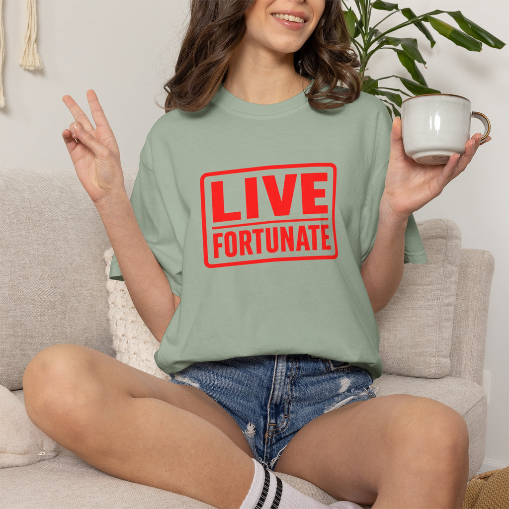 Live Fortunate Graphic T-Shirt