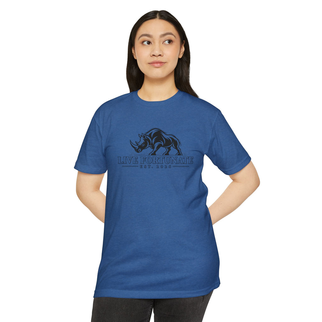Live Fortunate EST. 2026 Rhino Tee
