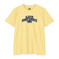 Live Fortunate Rhino Collegiate Tee | Premium Everyday T-Shirt