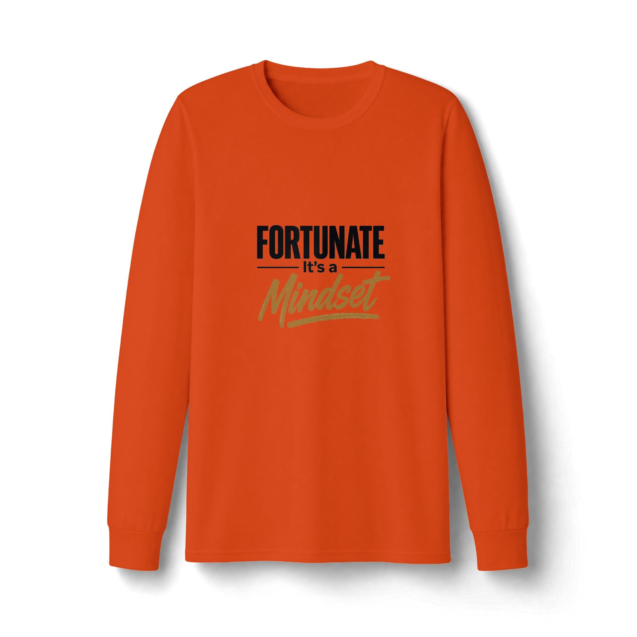 Fortunate It's a Mindset Long Sleeve Shirt