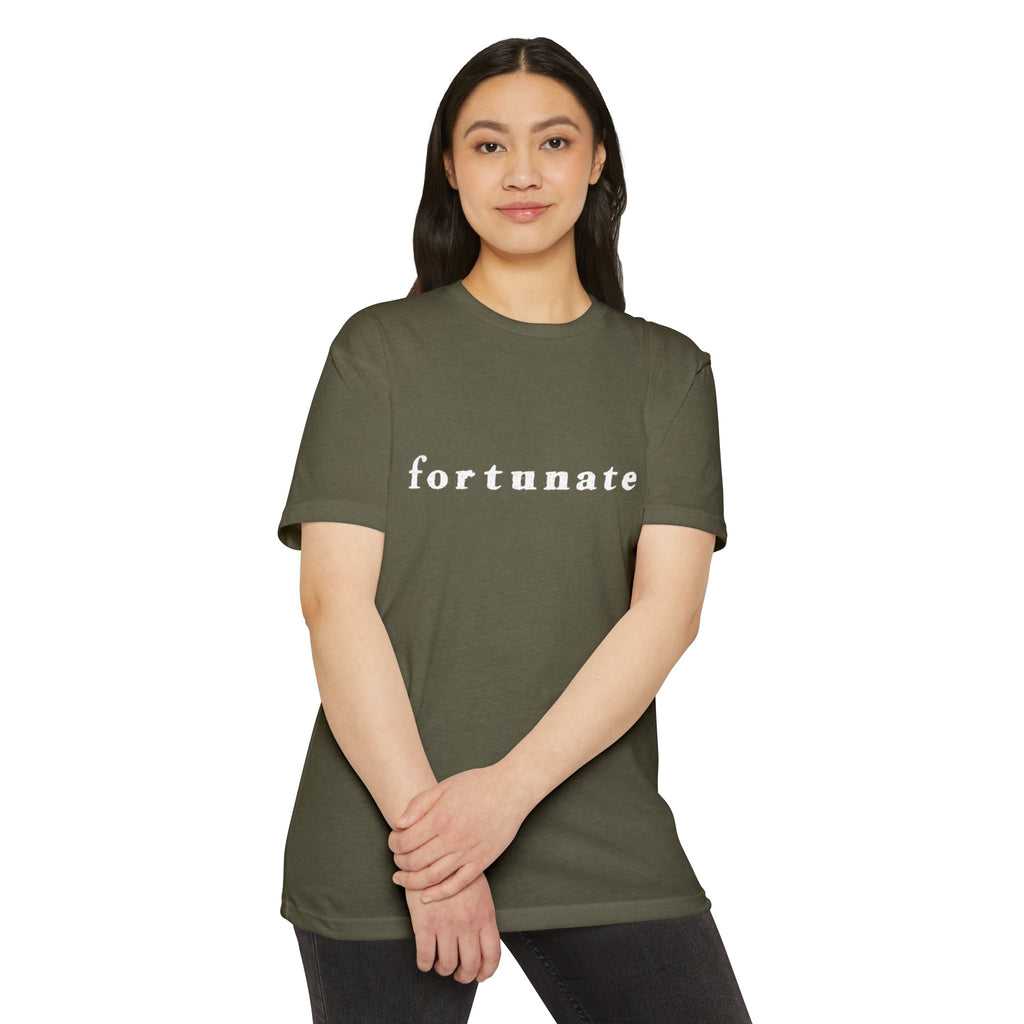 Fortunate Men’s Distressed Wordmark Tee