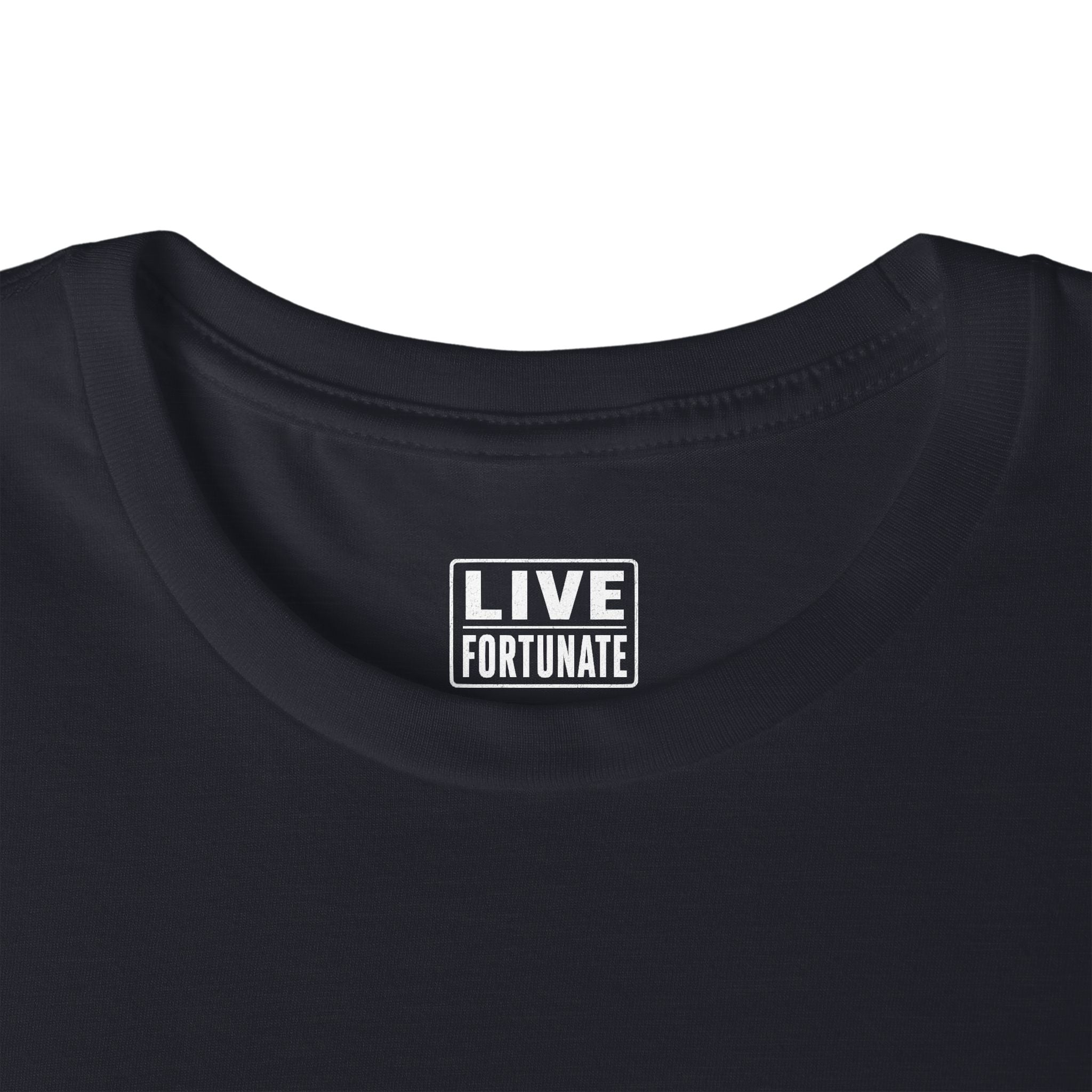 Fortunate Men’s Distressed Wordmark Tee