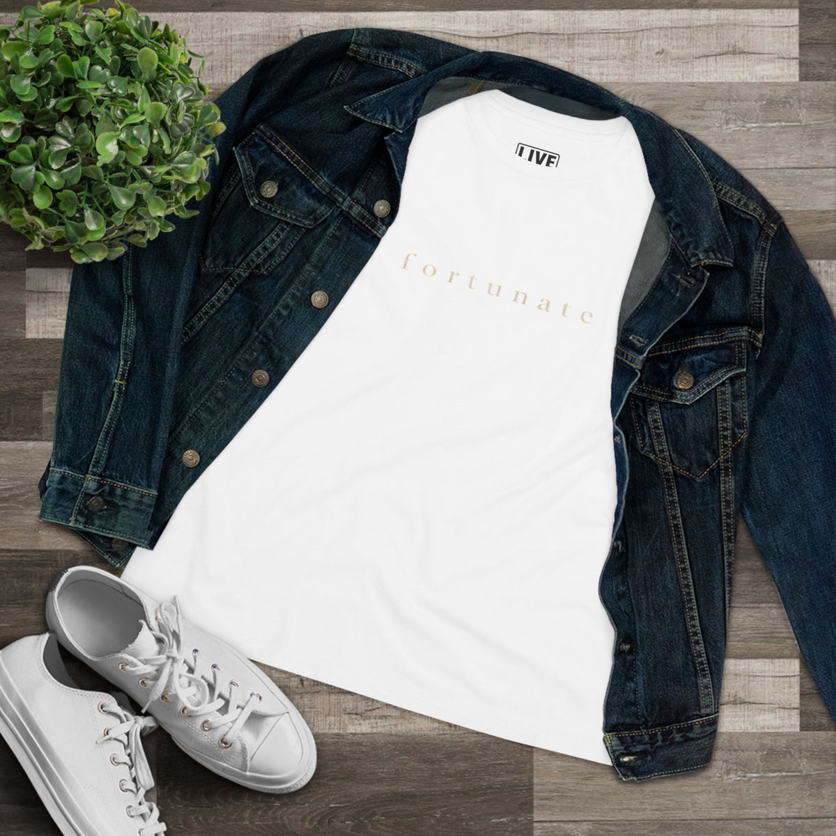 Fortunate Mindset Vintage Tee