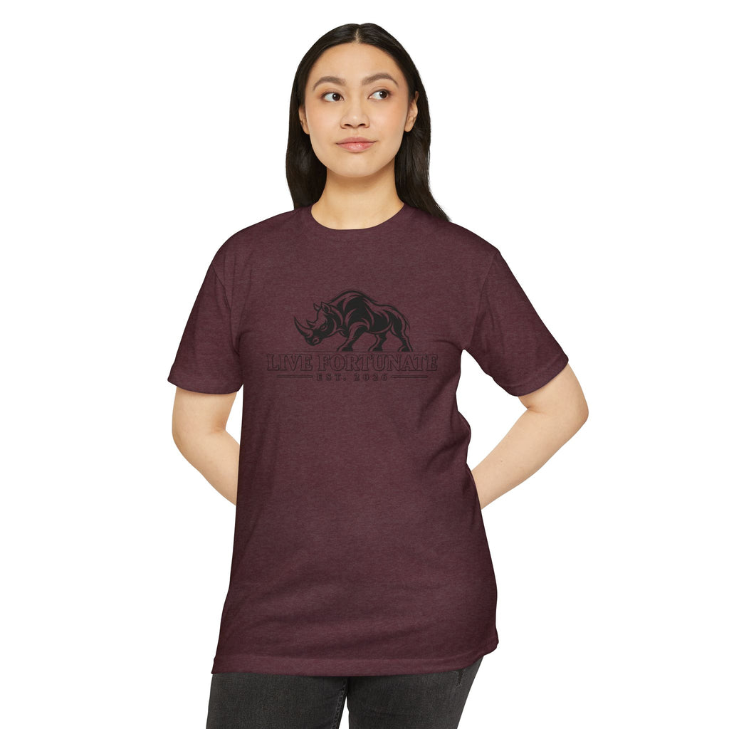 Live Fortunate EST. 2026 Rhino Tee