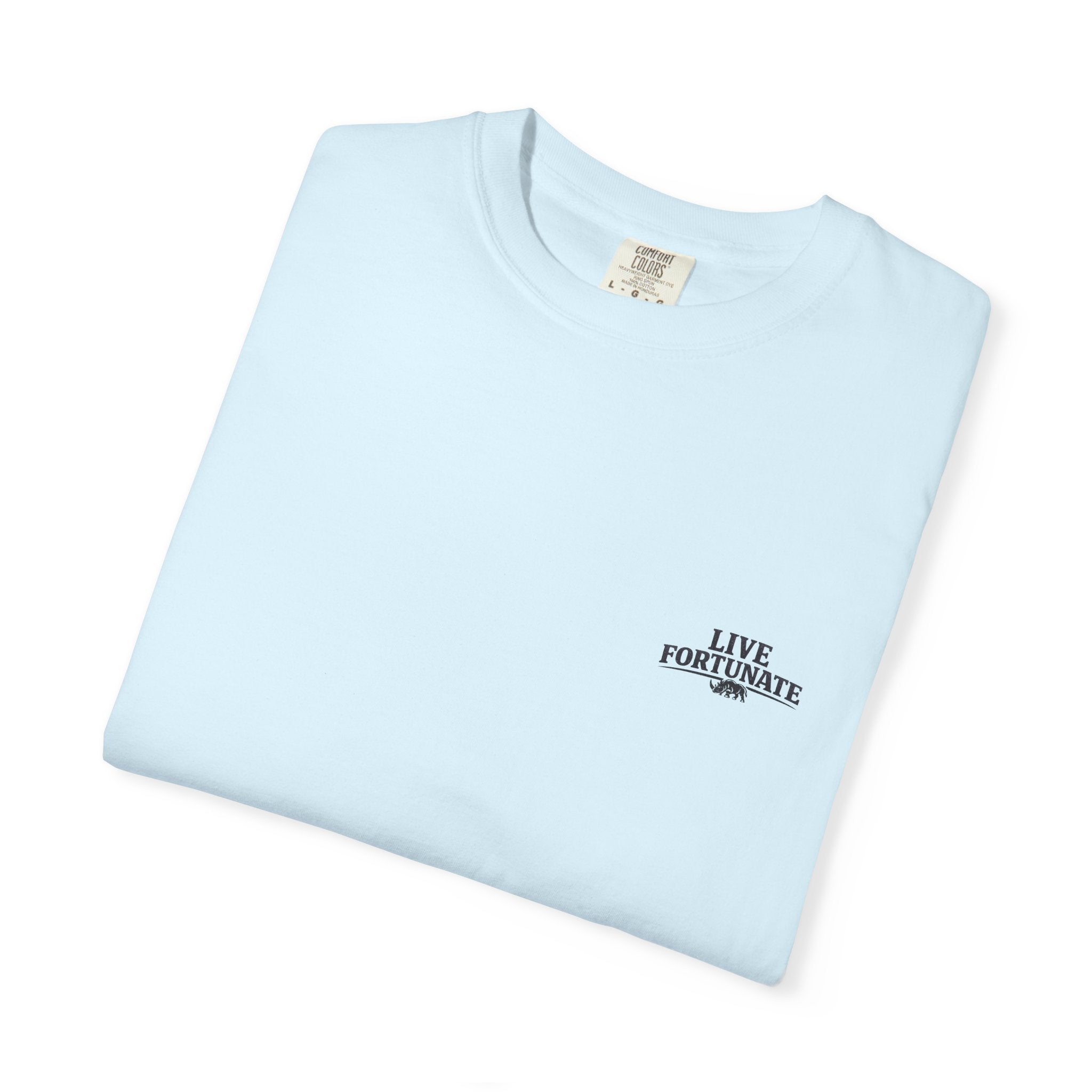 Sunset Vintage T-Shirt — Lake Scene