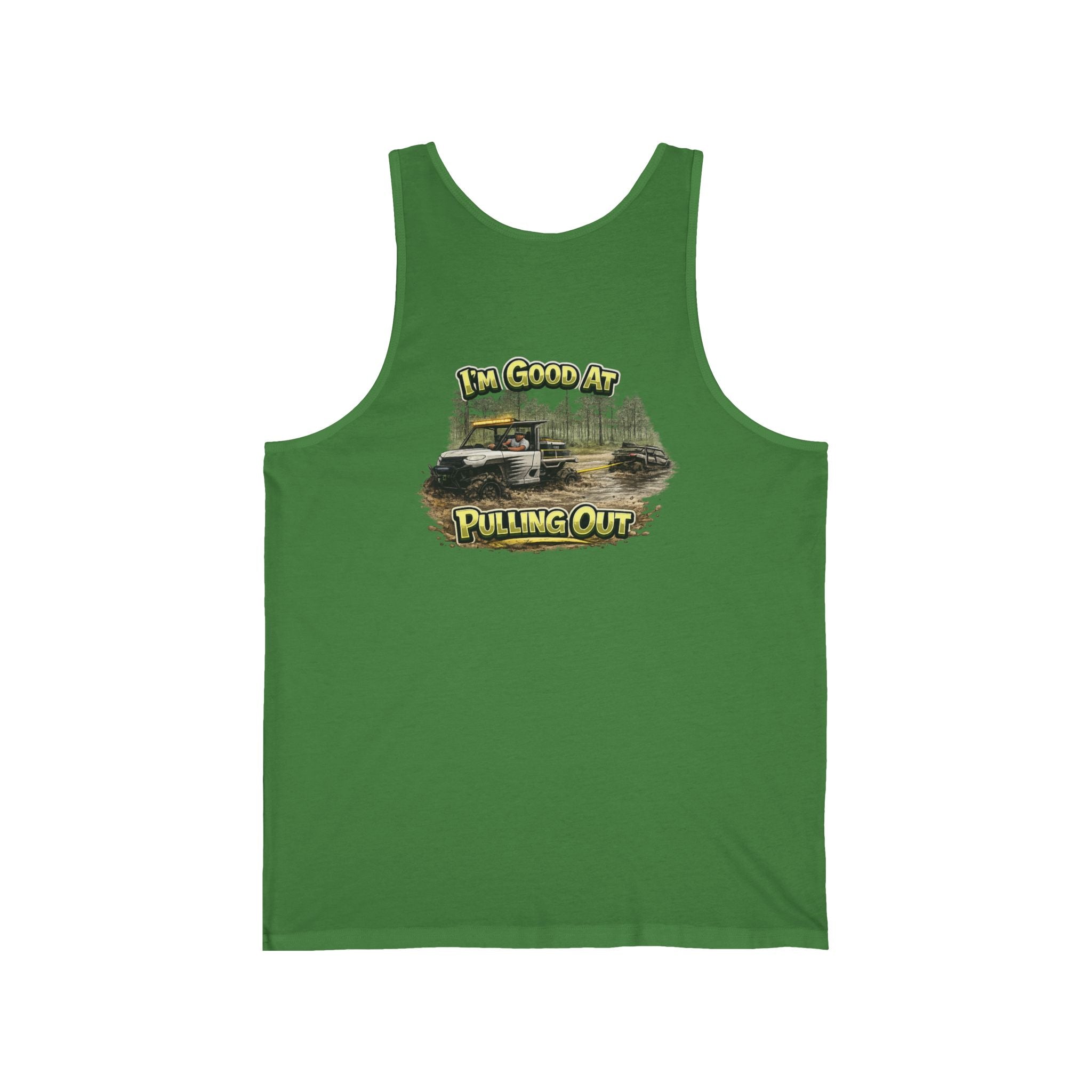 I'm Good At Pulling Out Tank — RV/Camper Graphic Tank Top
