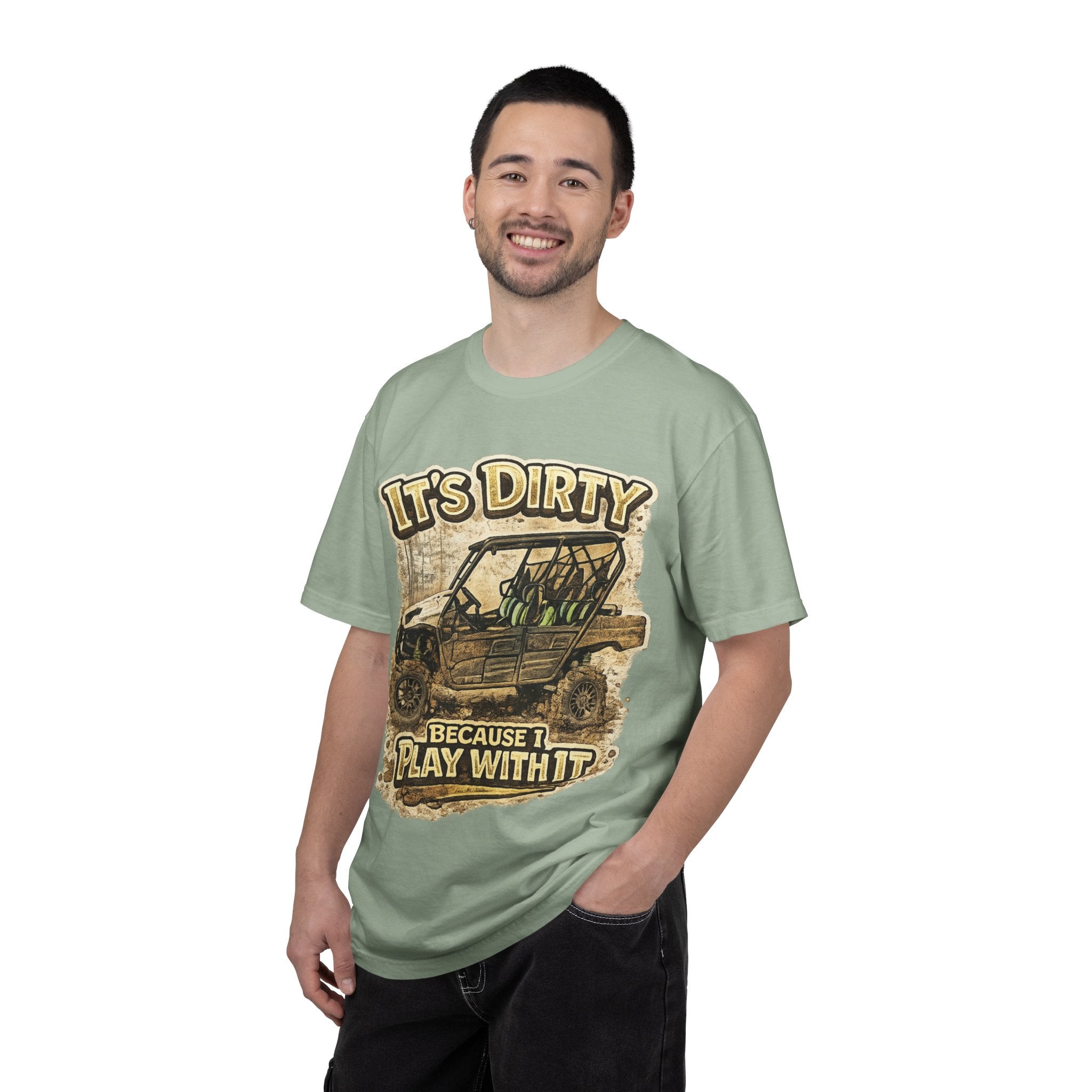 Off-Road UTV T-Shirt — "It's Dirty Because I Play With It" Mud Riding Tee