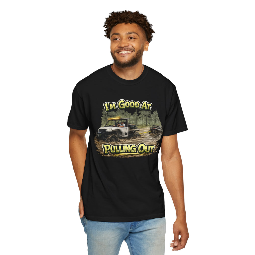 I’m Good At Pulling Out Off-Road T-Shirt