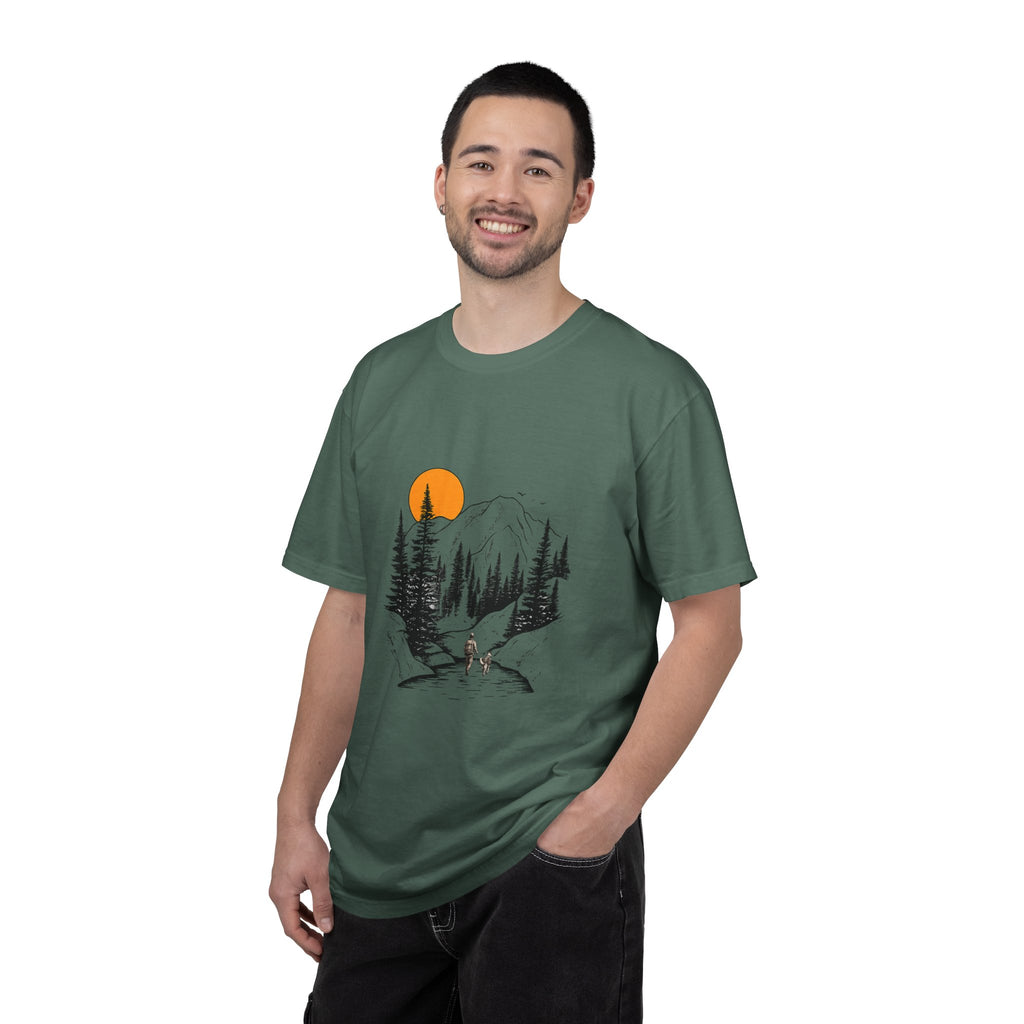 Mountain Sunset Hiking T-Shirt