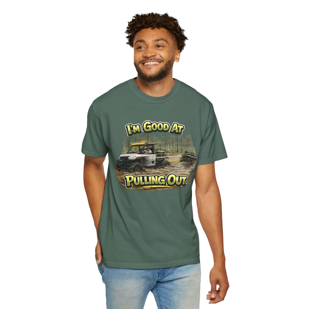 I’m Good At Pulling Out Off-Road T-Shirt