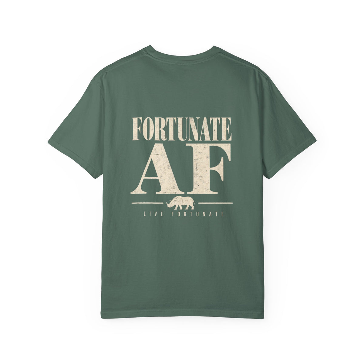 Fortunate AF Rhino Graphic T-shirt