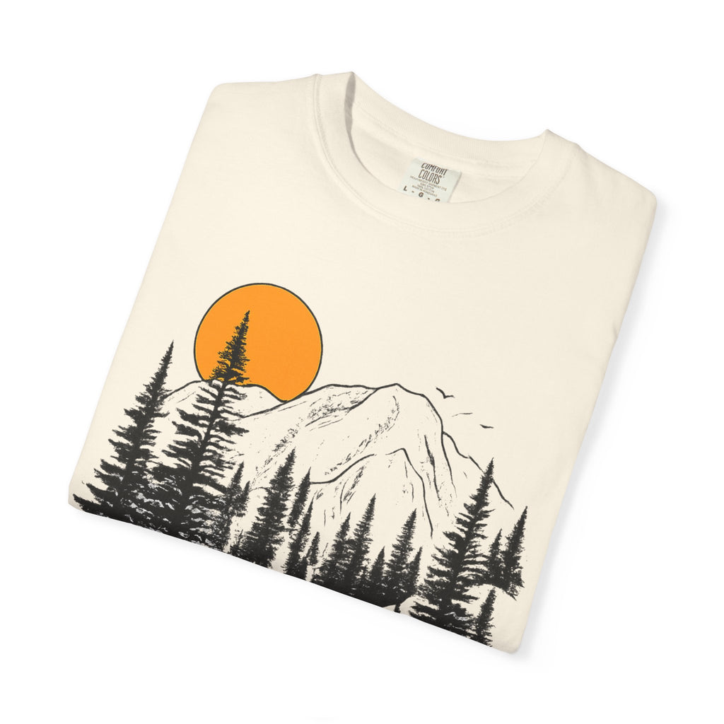 Mountain Sunset Hiking T-Shirt