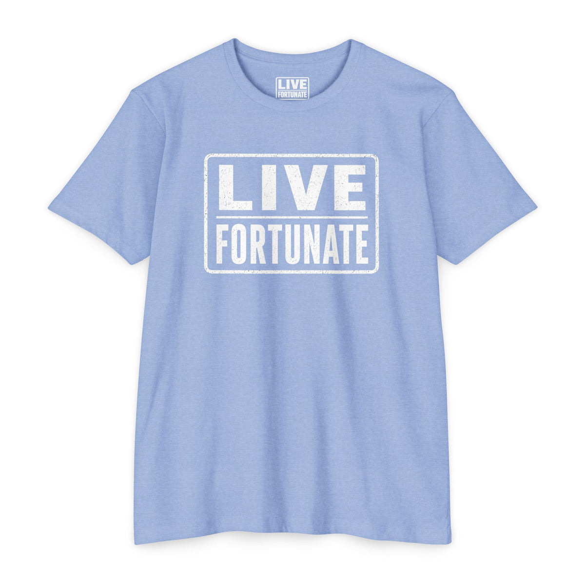 Live Fortunate T-Shirt — Inspirational Graphic Tee