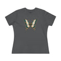 Butterfly Graphic Tee — Teal & Gold Vintage Butterfly Women's T-Shirt